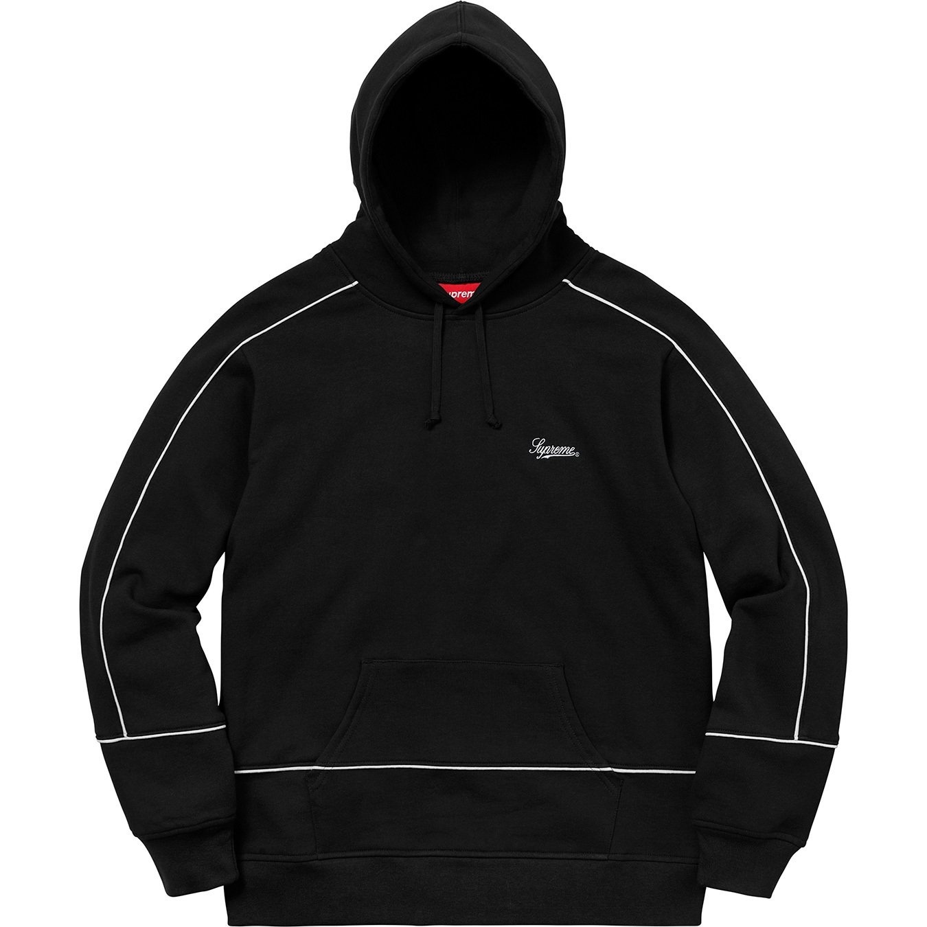 Piping Hooded Sweatshirt view 8
